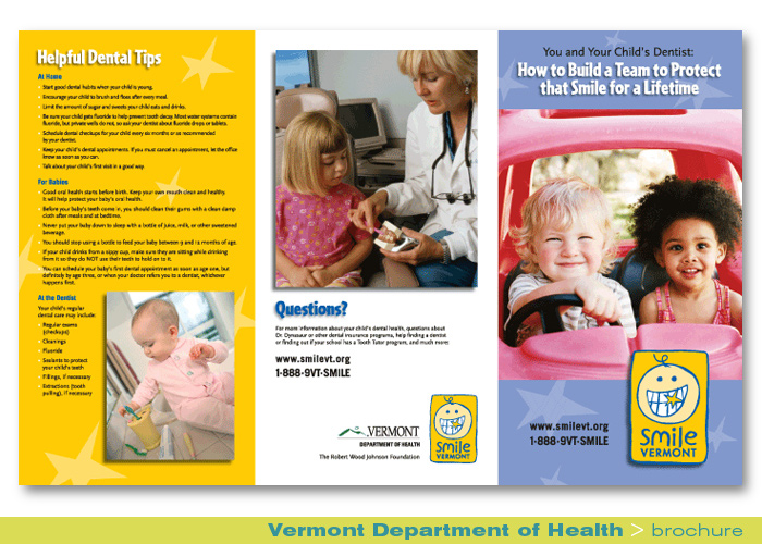 Print_Smile Vermont_Brochure