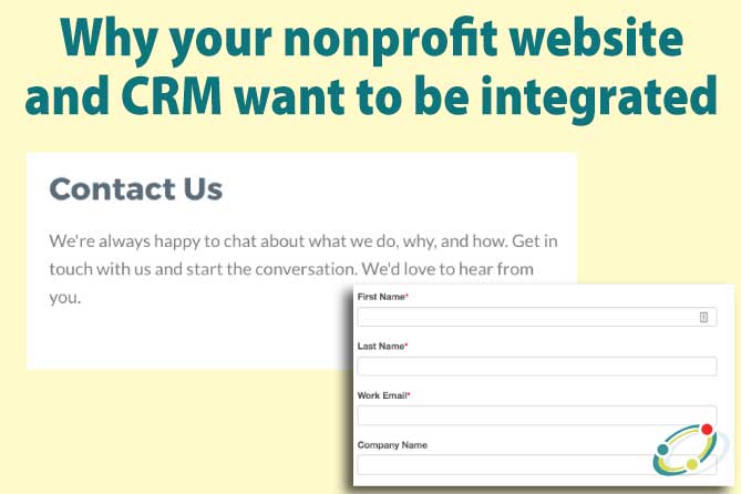 integrate your website and contacts effectively