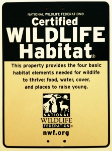 Reframing with NWF habitat sign-223x300
