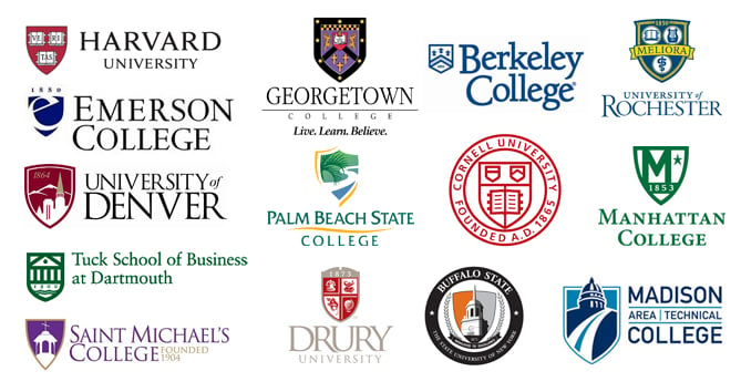 College crests & shield logo examples