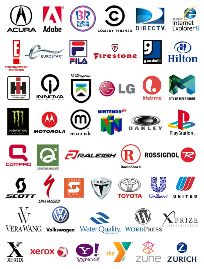 All Logos With Names