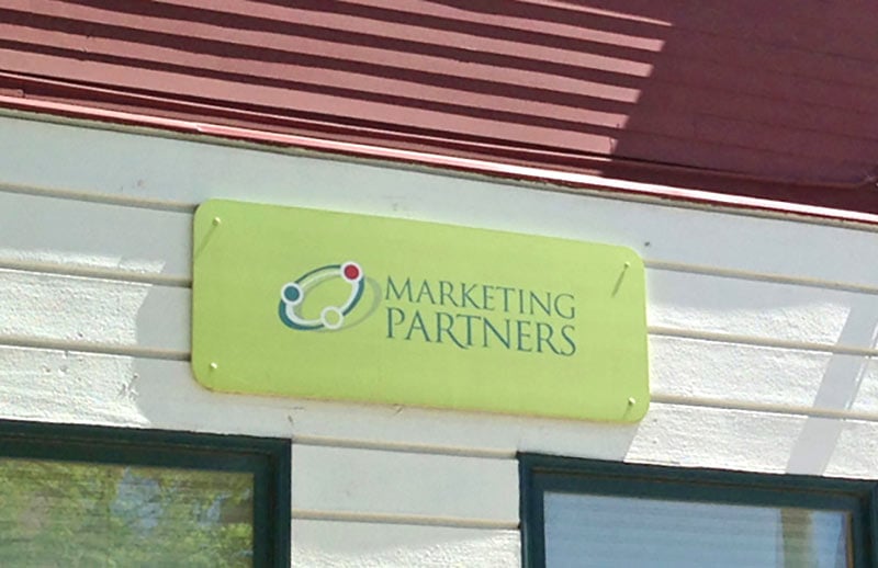 marketing partners exterior sign