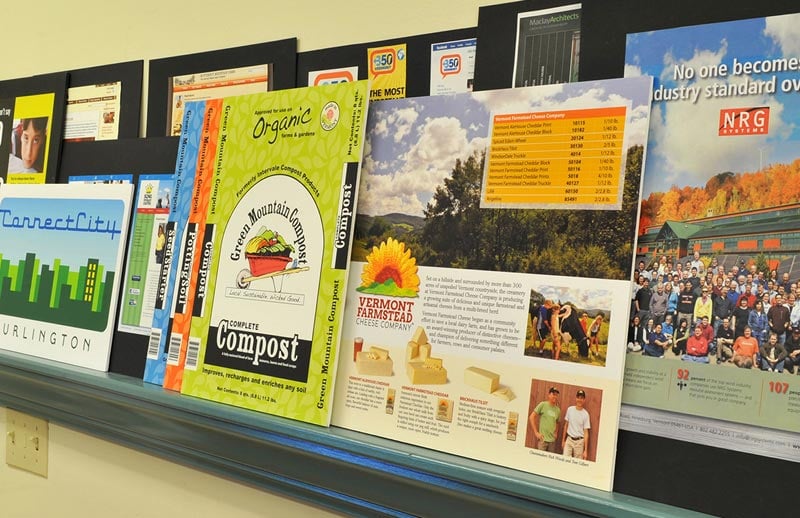 Marketing Partners print samples