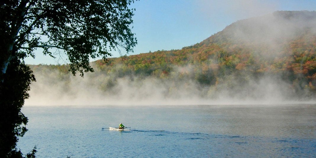 Shadow Lake morning fog