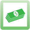 money icon with rollover