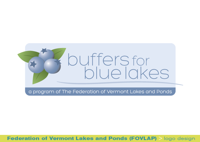 branding identity_Federation of Vermont Lakes and Ponds_logo design
