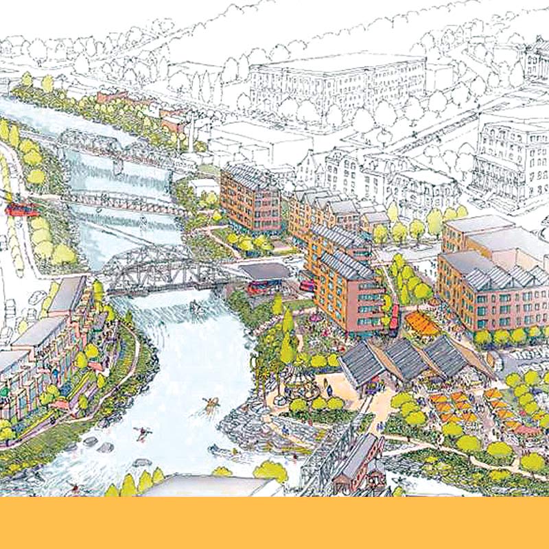 Net Zero Vermont Montpelier competition illustration