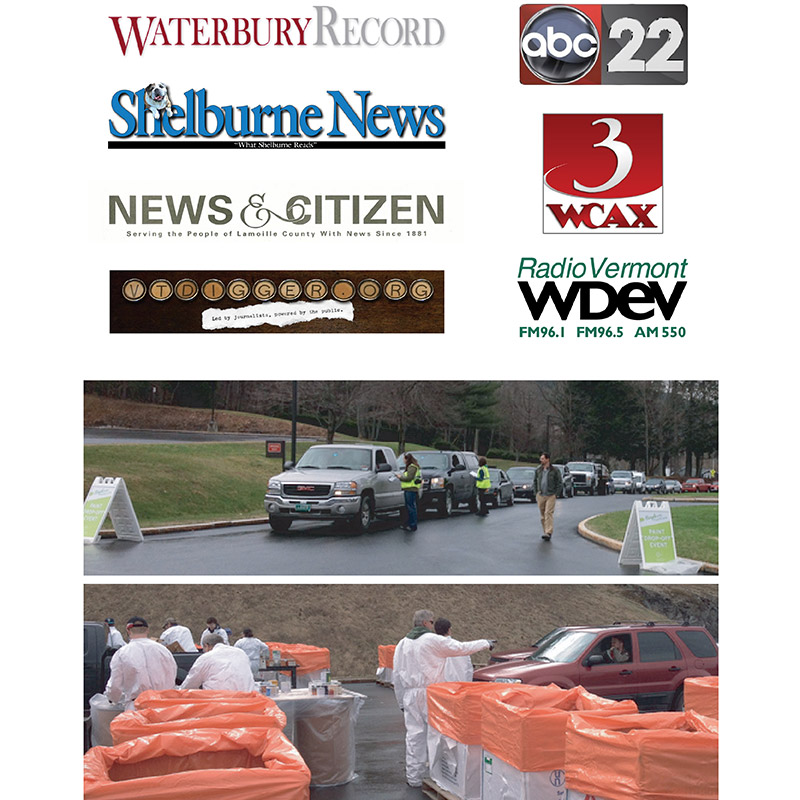 PaintCare drop off sites and public relations