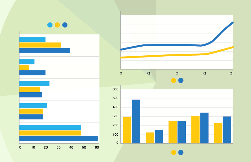 Rock Point School dashboard graphs