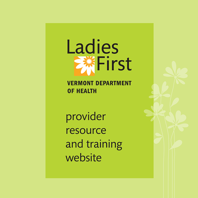 Ladies First provider training website