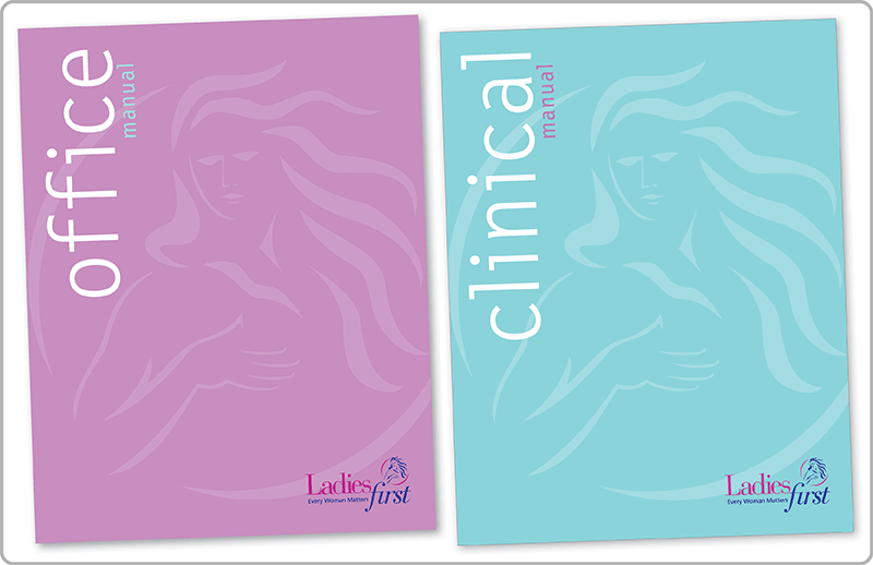 Ladies First provider manuals