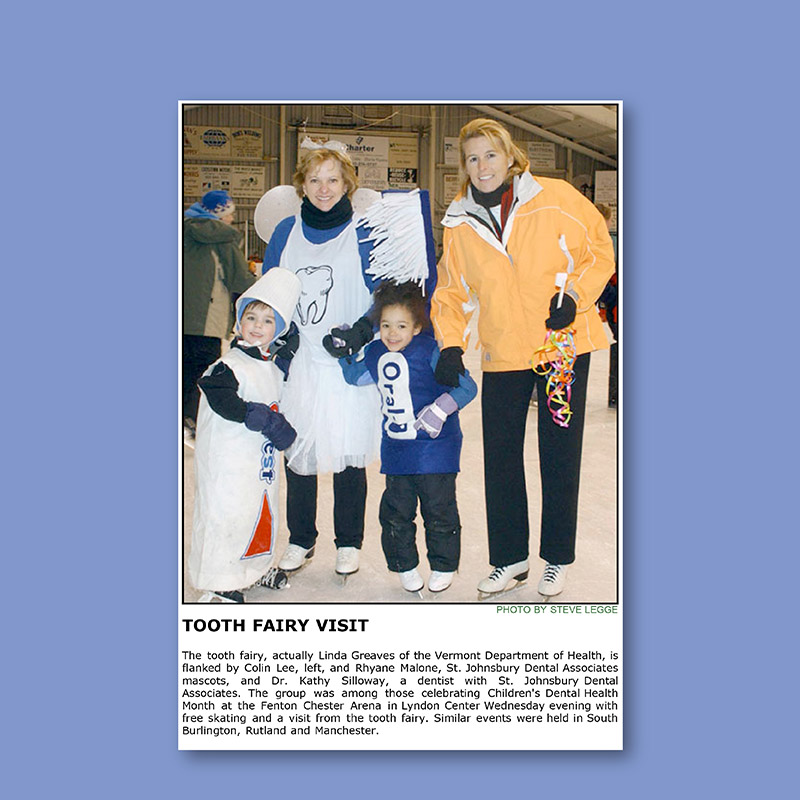 VDH Smile toothfairy skating event