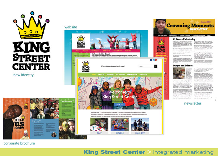 King Street Center integrated marketing portfolio